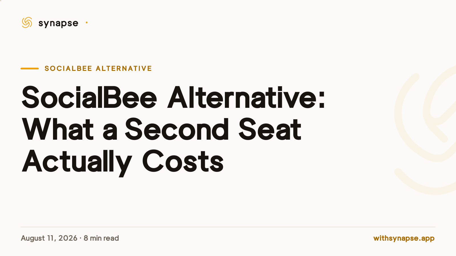SocialBee Alternative: What a Second Seat Actually Costs